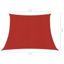 VidaXL Żagiel przeciwsłoneczny, 160 g/m², czerwony, 3/4x2 m, HDPE