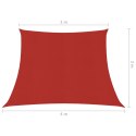 VidaXL Żagiel przeciwsłoneczny, 160 g/m², czerwony, 3/4x3 m, HDPE