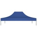 VidaXL Dach do namiotu imprezowego, 4 x 3 m, niebieski, 270 g/m²