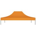 VidaXL Dach do namiotu imprezowego, 4 x 3 m, pomarańczowy, 270 g/m²