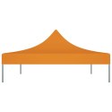 VidaXL Dach do namiotu imprezowego, 4 x 3 m, pomarańczowy, 270 g/m²