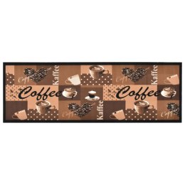 VidaXL Kuchenny dywanik podłogowy Coffee, brązowy, 60x300 cm