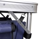 VidaXL Składana szafka turystyczna z aluminiową ramą