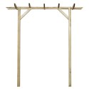 VidaXL Pergola ogrodowa, 205 x 40 x 203 cm, drewno