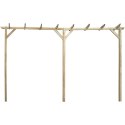 VidaXL Pergola ogrodowa, 410 x 40 x 203 cm, drewno