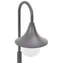 VidaXL Lampa ogrodowa na słupku, 120 cm, E27, aluminium, kolor brązu