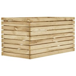 VidaXL Podwyższona donica, 100x50x50 cm, impregnowane drewno sosnowe