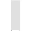 VidaXL Szafka łazienkowa, biała, 30x30x95 cm, materiał drewnopochodny