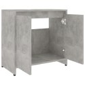 VidaXL Szafka łazienkowa, betonowa szarość, 60x33x61 cm