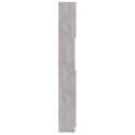 VidaXL Szafka łazienkowa, szarość betonu 32x25,5x190 cm