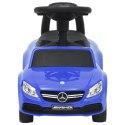 VidaXL Jeździk samochód Mercedes-Benz C63, niebieski