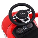VidaXL Samochód pchacz Mercedes-Benz C63, czerwony