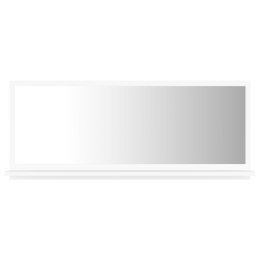 VidaXL Lustro łazienkowe, białe, 90x10,5x37 cm, płyta wiórowa