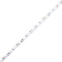 VidaXL Lustro łazienkowe LED, wysoki połysk, białe, 90x8,5x37cm, akryl
