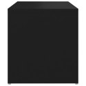 VidaXL Stolik, czarny, 59x36x38 cm, materiał drewnopochodny