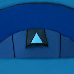 VidaXL Namiot 4-osobowy, niebiesko-błękitny