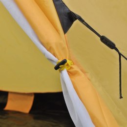VidaXL Namiot 4-osobowy, żółty