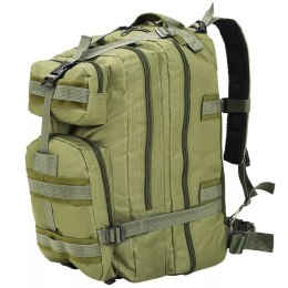 VidaXL Plecak w stylu wojskowym, 50 L, oliwkowy zielony