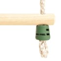 VidaXL Drabinka sznurowa dla dzieci, lite drewno i PE, 30x168 cm