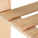 VidaXL Regał z 5 półkami, 80x28,5x170 cm, drewno sosnowe
