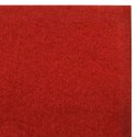 VidaXL Czerwony dywan, 1 x 5 m, bardzo ciężki, 400 g/m2