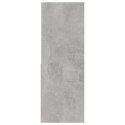 VidaXL Regał na książki, betonowy szary, 67x24x161 cm