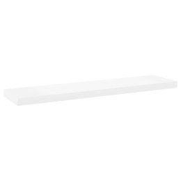 VidaXL Półka ścienna, dębowo-biała, 90 x 23,5 x 3,8 cm, MDF