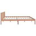 VidaXL Rama łóżka, miodowy brąz, lite drewno sosnowe, 180x200 cm