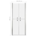 VidaXL Drzwi prysznicowe, szkło mrożone, ESG, 101x190 cm