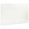VidaXL Parawany 6-panelowe, 2 szt., białe, 240x180 cm, stalowe