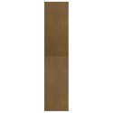 VidaXL Regał/przegroda, miodowy brąz, 40x30x135,5 cm, drewno sosnowe