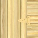 VidaXL Szopa ogrodowa, 100x210x218 cm, impregnowane drewno sosnowe