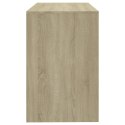 VidaXL Biurko, dąb sonoma, 101x50x76,5 cm, materiał drewnopochodny