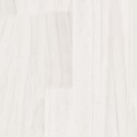 VidaXL Donice ogrodowe, 2 szt., białe, 100x50x50 cm, drewno sosnowe