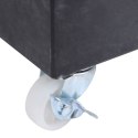 VidaXL Stojak pod parasol, czarny, 45x25x8 cm, granitowy