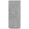 VidaXL Szafka, szarość betonu, 120x30x75 cm, materiał drewnopochodny