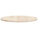 VidaXL Blat stołu, Ø70x2,5 cm, lite drewno sosnowe