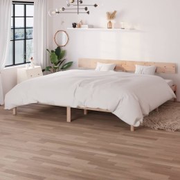 VidaXL Rama łóżka, lite drewno sosnowe, 200 x 200 cm