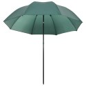 VidaXL Parasol wędkarski, zielony, 220x193 cm