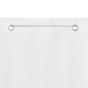 VidaXL Parawan balkonowy, biały, 100x240 cm, tkanina Oxford