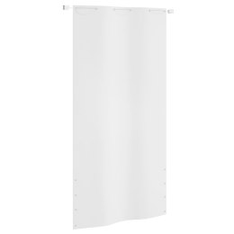 VidaXL Parawan balkonowy, biały, 120x240 cm, tkanina Oxford