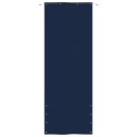 VidaXL Parawan balkonowy, niebieski, 80x240 cm, tkanina Oxford
