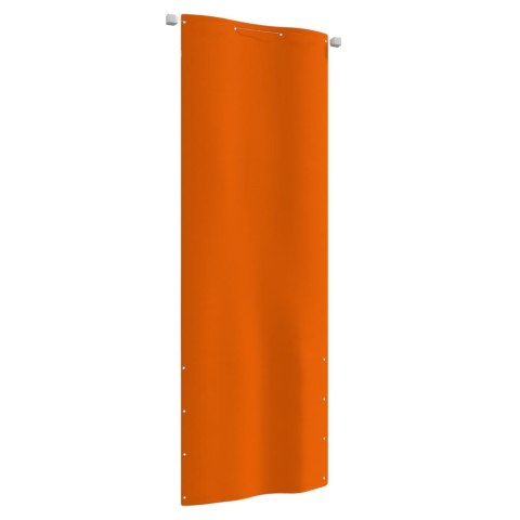 VidaXL Parawan balkonowy, pomarańczowy, 80x240 cm, tkanina Oxford