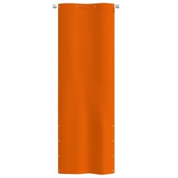 VidaXL Parawan balkonowy, pomarańczowy, 80x240 cm, tkanina Oxford