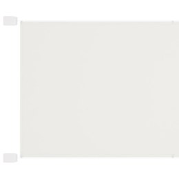 VidaXL Markiza pionowa, biała, 100x1200 cm, tkanina Oxford