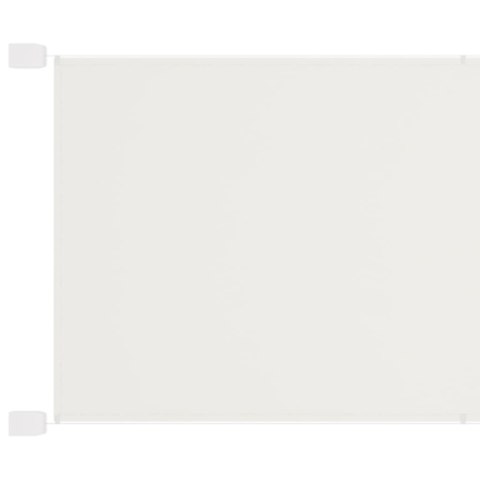 VidaXL Markiza pionowa, biała, 250x420 cm, tkanina Oxford