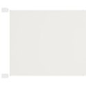 VidaXL Markiza pionowa, biała, 60x420 cm, tkanina Oxford