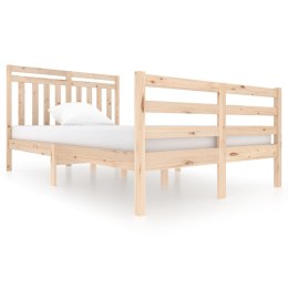 VidaXL Rama łóżka, lite drewno, 120x200 cm (810425+814134)