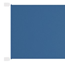 VidaXL Markiza pionowa, niebieska, 100x600 cm, tkanina Oxford