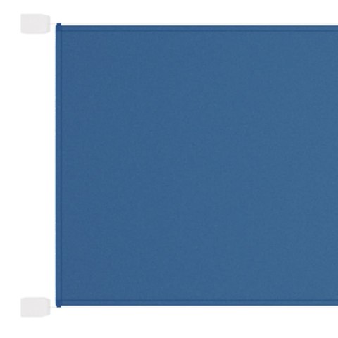 VidaXL Markiza pionowa, niebieska, 60x1000 cm, tkanina Oxford